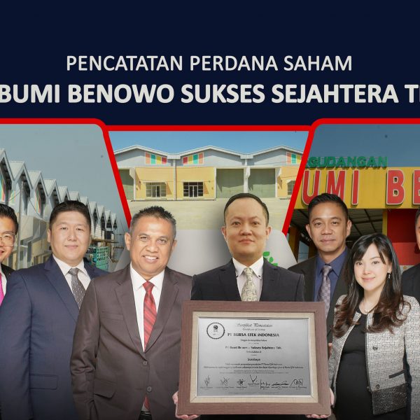 Bumi Benowo Sukses Jadi Emiten ke-690 BEI di tengah pandemi Covid-19