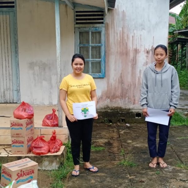 PMKRI Pontianak Lakukan Aksi Sosial dengan Penyaluran Sembako