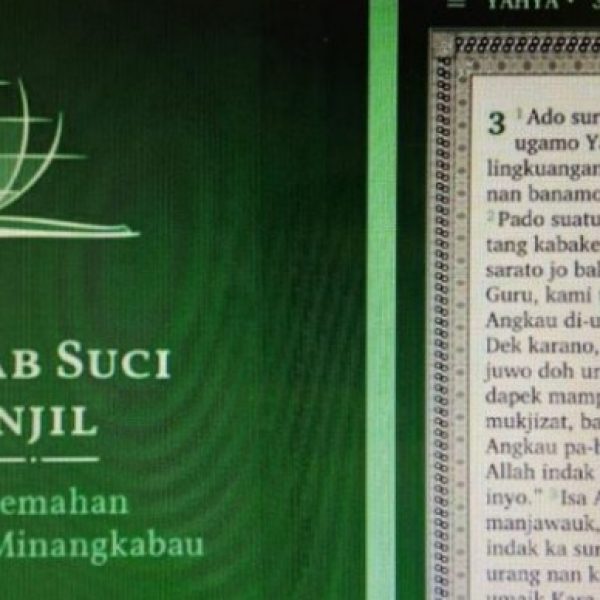 Tuai Polemik, Aplikasi Injil Bahasa Minang Sudah Dihapus