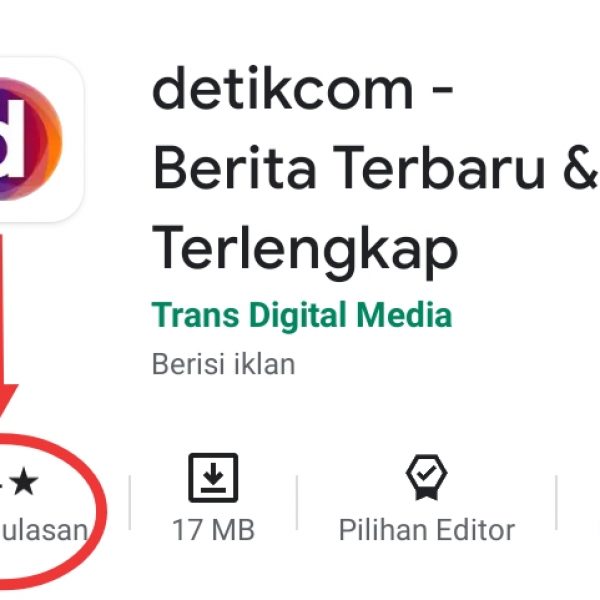 Dinilai Tidak Netral, Rating Aplikasi Detik.com di Play Store “Nyungsep”