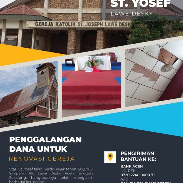 Umat Katolik di Aceh Tenggara Butuh Dukungan Renovasi Gereja