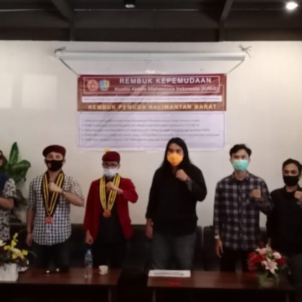 Koalisi Aktivis Mahasiswa Indonesia (KAMI) Kalbar Dukung Pemerintah Daerah Tangani COVID-19