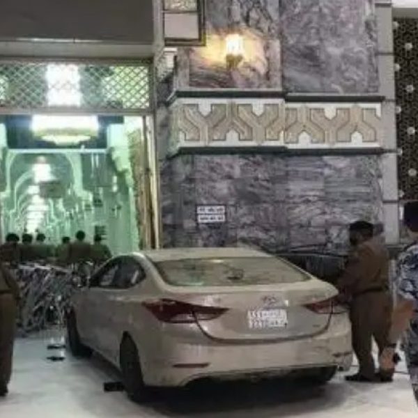 Pelaku Penabrak Gerbang Masjidil Haram Makkah Ditangkap