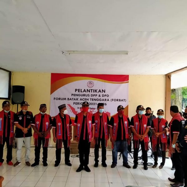 Dilantik, DPP FORBAT Siap Bermitra dengan Pemkab Aceh Tenggara Membangun Daerah