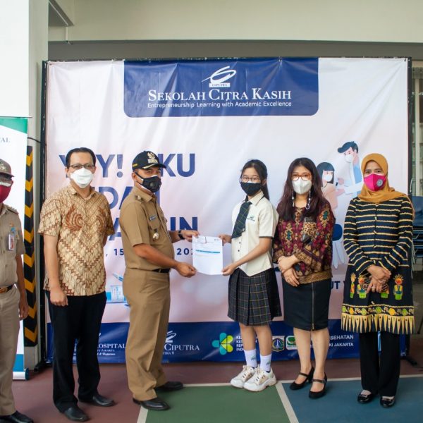 SEKOLAH CITRA KASIH JAKARTA GELAR VAKSINASI KEPADA 478 PESERTA DIDIK