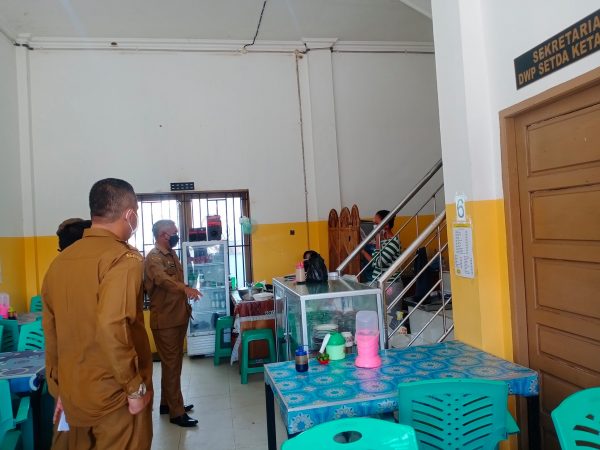 Bupati Sidak Penerapan Prokes di Lingkungan Setda Ketapang