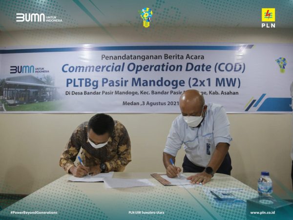 Dukung Energi Bersih, Pembangkit Biogas Pasir Mandoge Perkuat Listrik Sumatera Utara