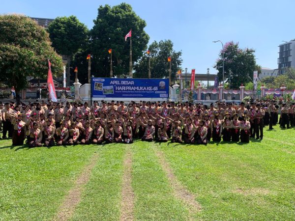 Upacara Kwarcap di Yogyakarta Tekankan Pramuka Bentuk Generasi Berkarakter